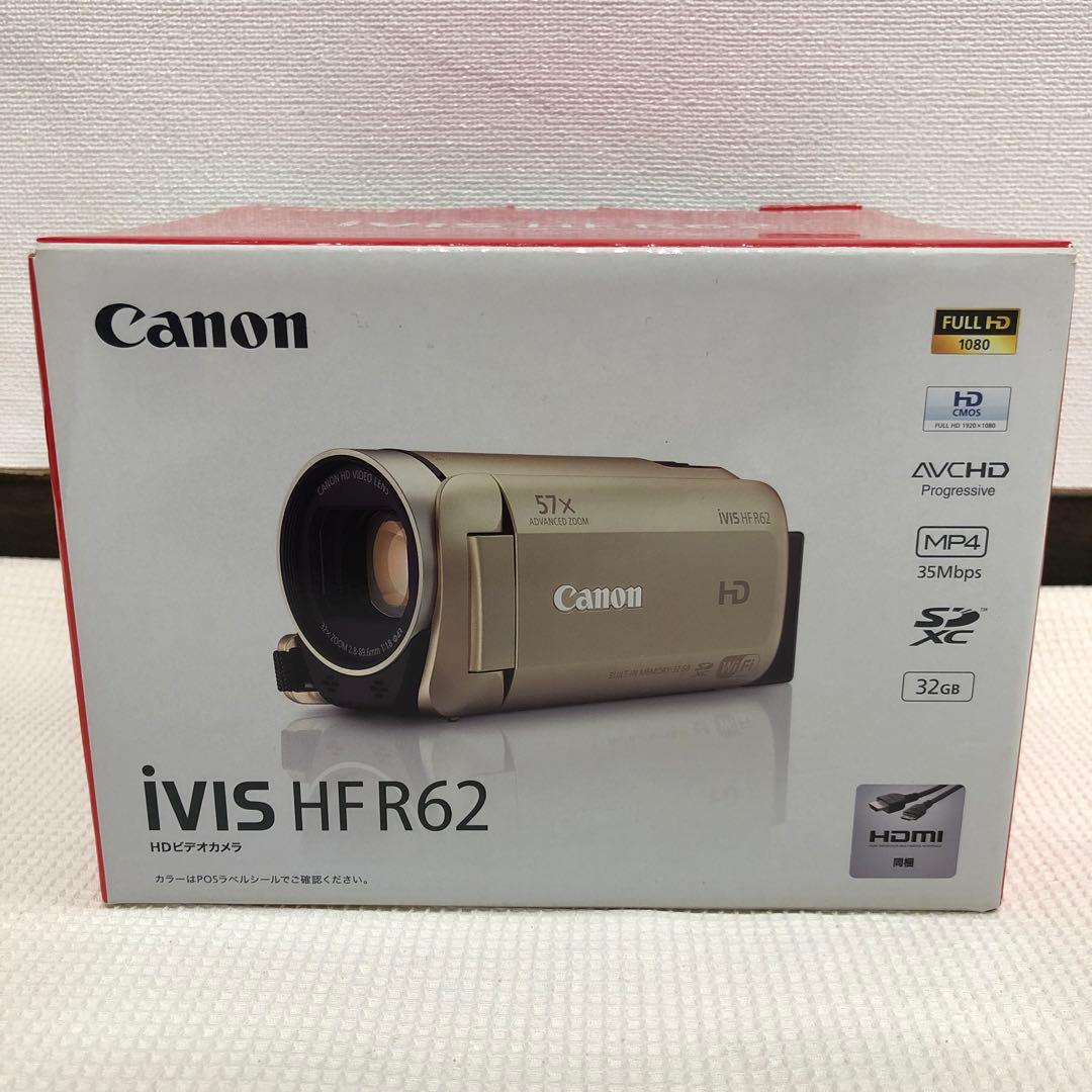 【美品】美品　Canon IVIS HF R62BR HDビデオカメラ