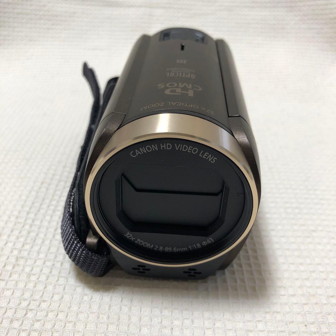 【美品】美品　Canon IVIS HF R62BR HDビデオカメラ