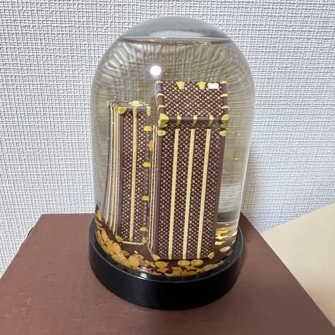 レア　ルイヴィトン スノードーム 2009年限定ワードロープトランク ノベルティ