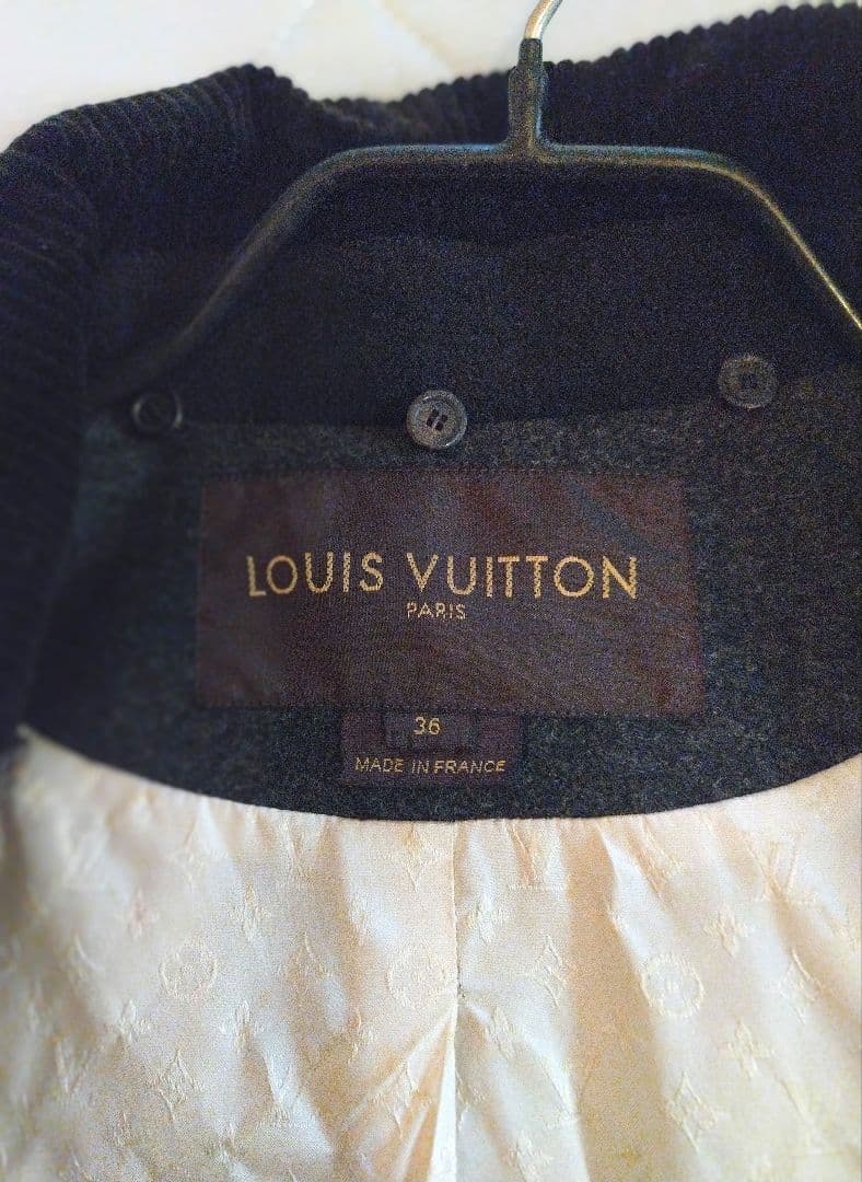 LouisVuitton WOOL ｐコート 36