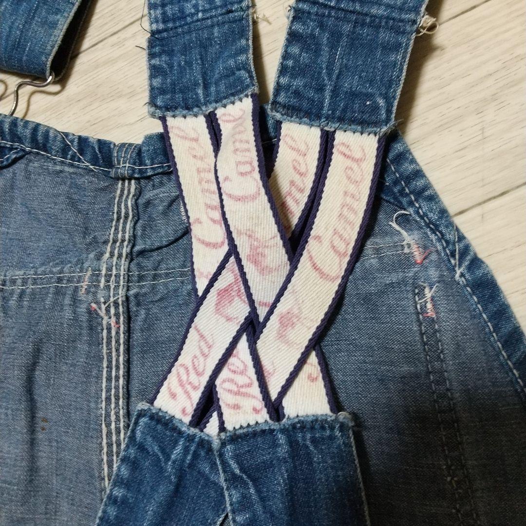 50～60s RED CAMEL デニムオーバーオール ヴィンテージ