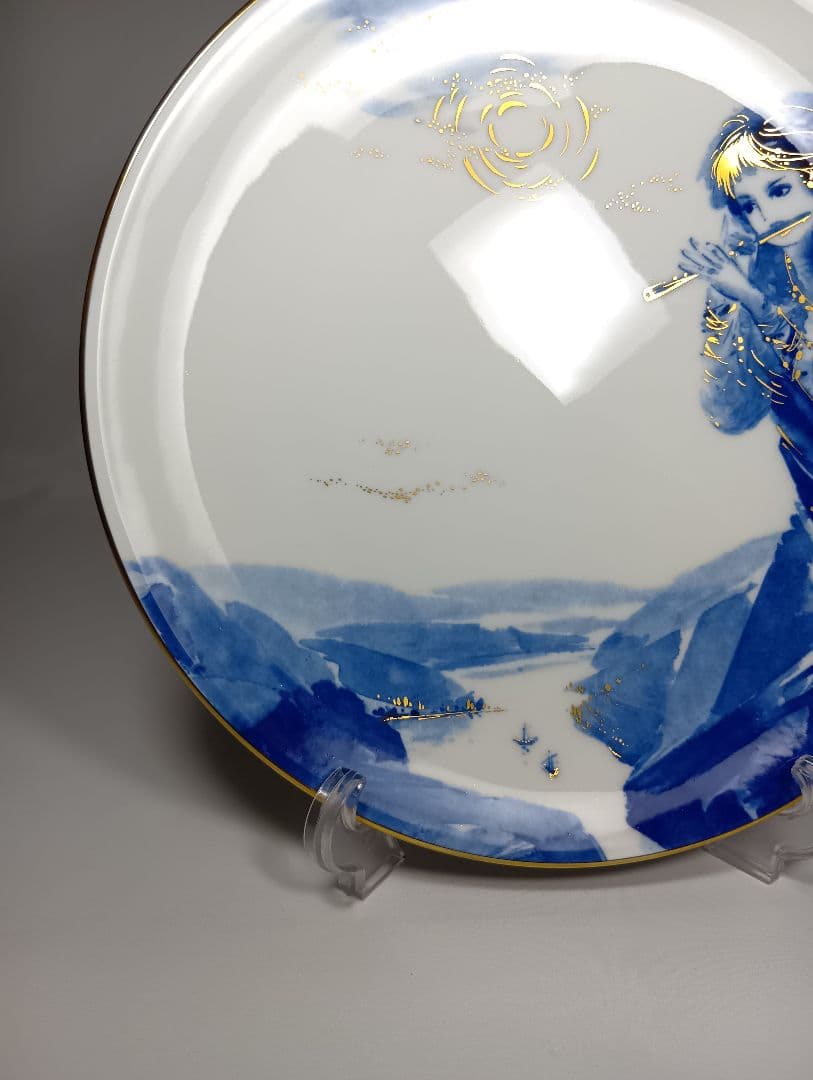 マイセン イヤープレート 2001年 ローレライ 美品 飾り皿 皿 オブジェ