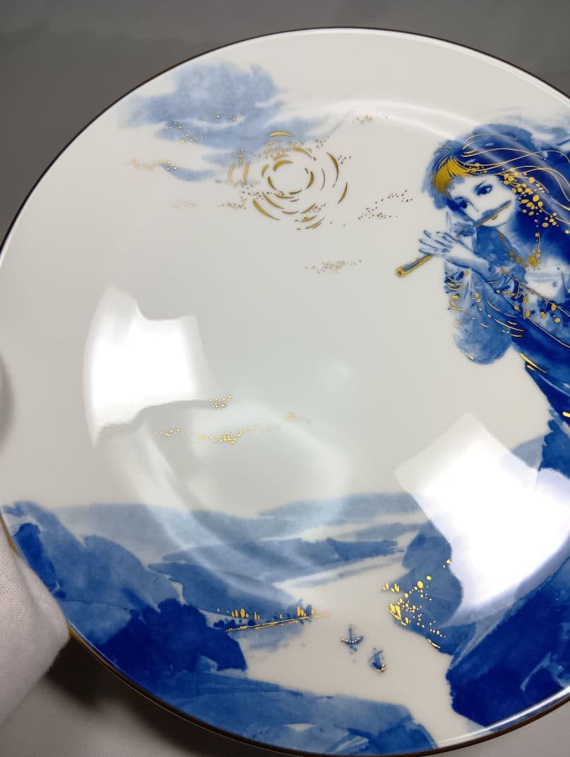 マイセン イヤープレート 2001年 ローレライ 美品 飾り皿 皿 オブジェ