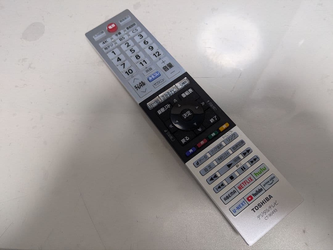 TOSHIBA　43型 4K液晶テレビ　レグザ　43C350X　2023年製