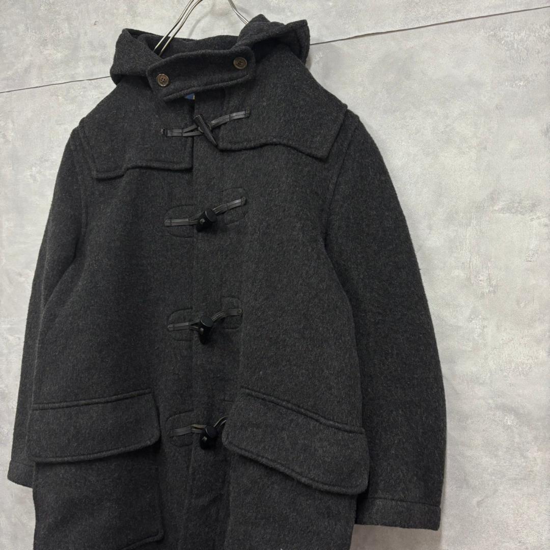 groverall england製　ダッフルコート ダークグレー N280