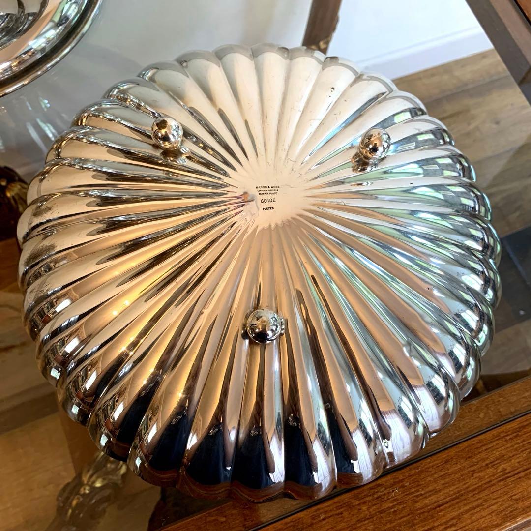 英国アンティーク 銀食器 クイーンアンスタイル アフタヌーンティーセット