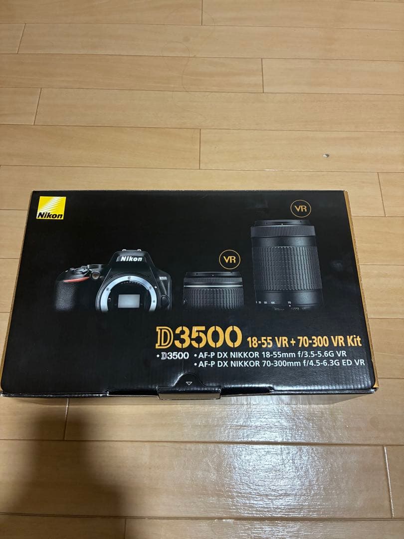 Nikon Ｄ3500 ダブルズームキット　　最終値下げ！！