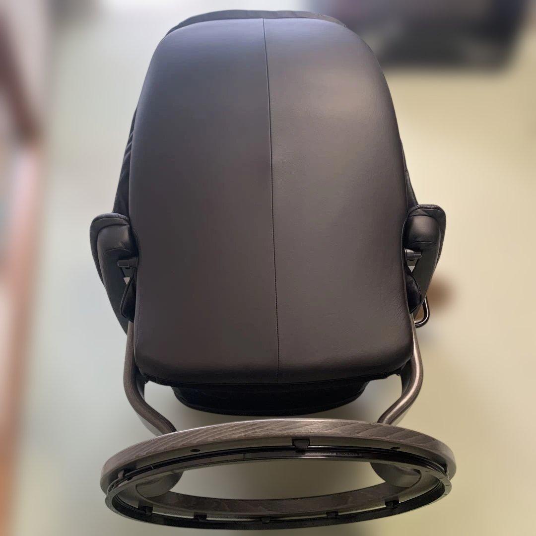 EKORNES ストレスレス リクライニングチェア　オットマン　サイドテーブル付