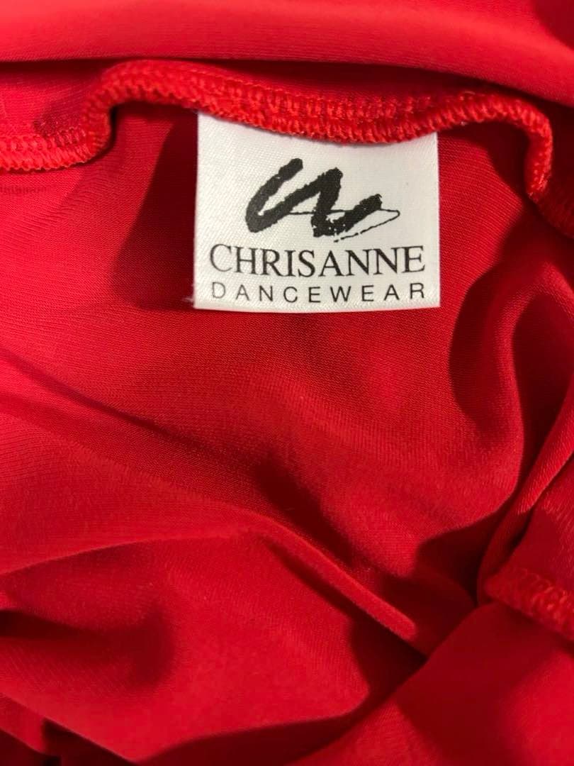 クリスアン　社交ダンス　ラテン　ドレス　ワンピース　M