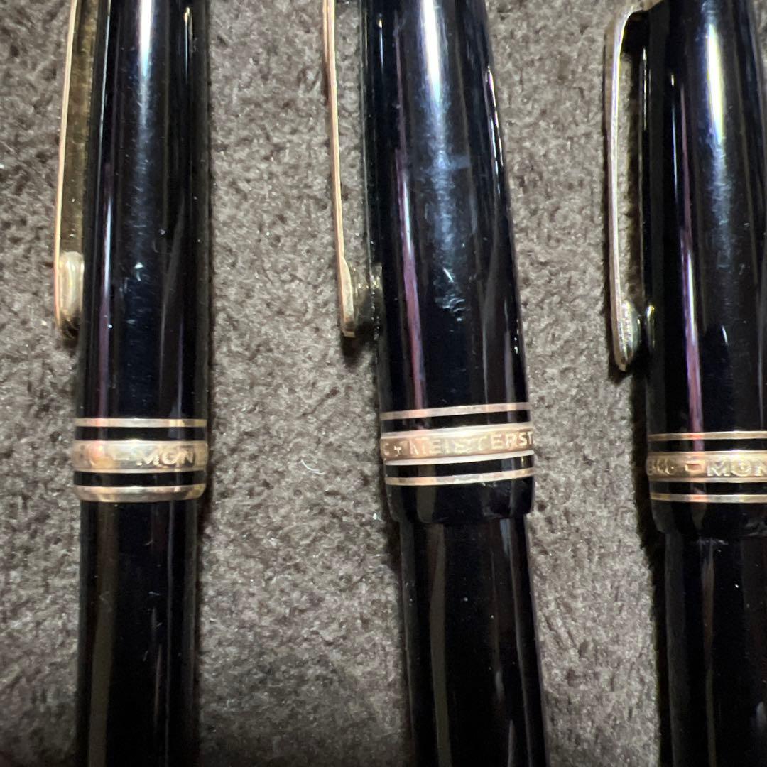 MONTBLANC 万年筆2本、ボールペン3本セット