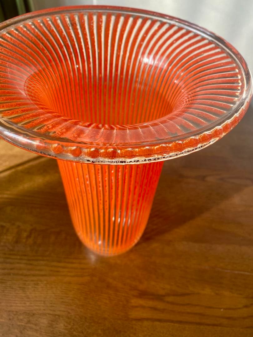 IVV イタリア製 特大フラワーベース 29cm 花瓶　ハンドメイド