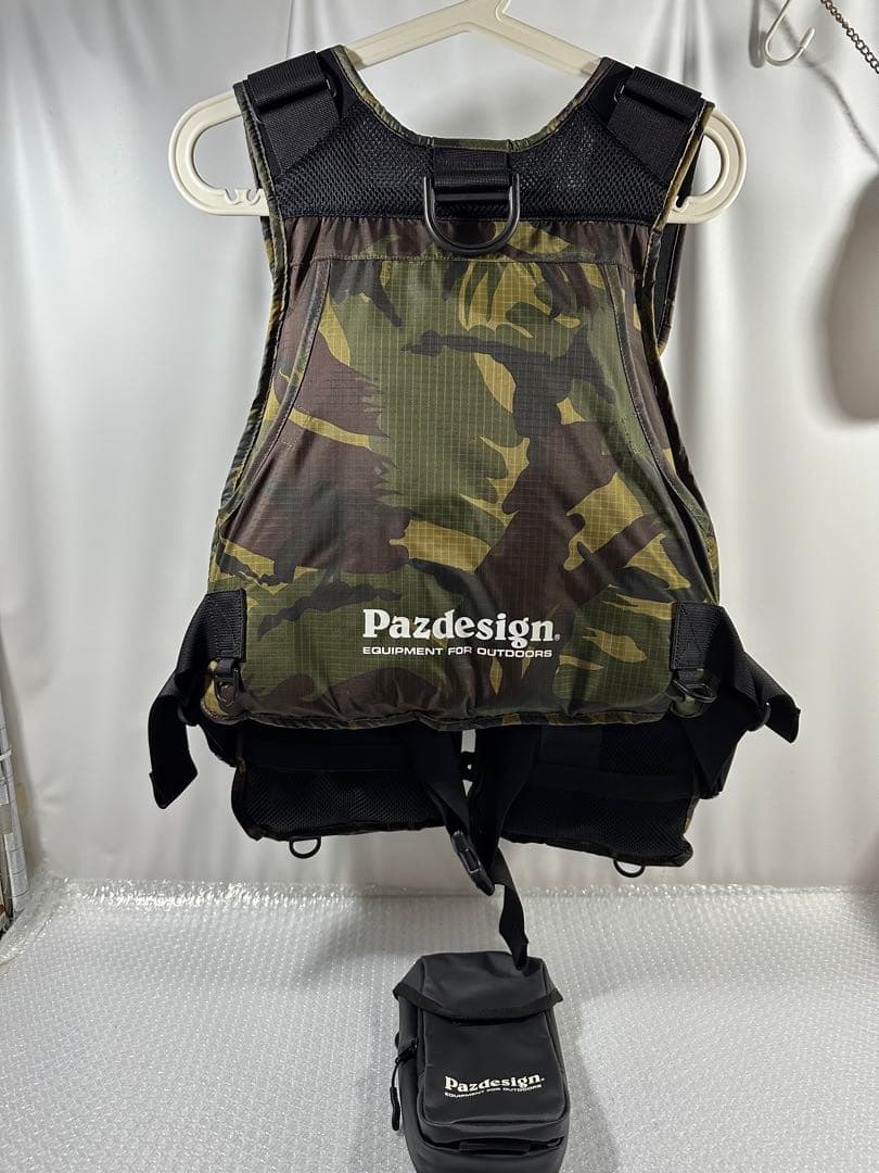 Pazdesign ライフジャケット　パズデザイン　オカッパリフロートベスト