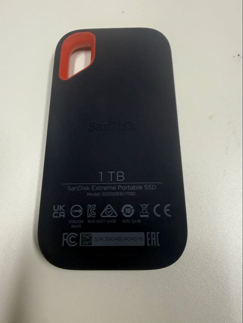 【2個セット】SanDisk Extreme Portable SSD 1TB