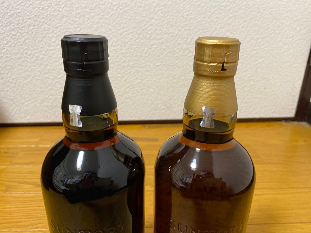 山崎 18年 & 12年 シングルモルトウイスキー2本セット