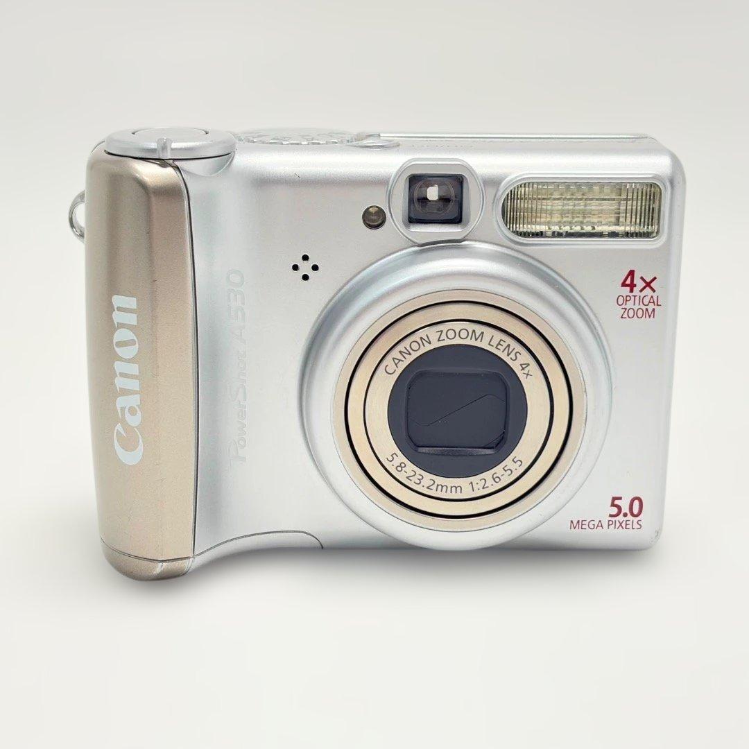 Canon PowerShot A530 動作確認済み 新品電池付 送料無料