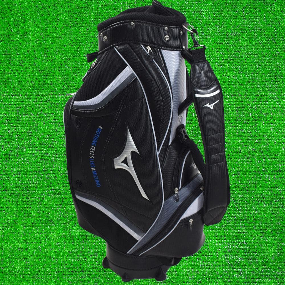 和*様 MIZUNO ミズノ ゴルフ 軽量キャディバッグ９型【ブラック】新品！