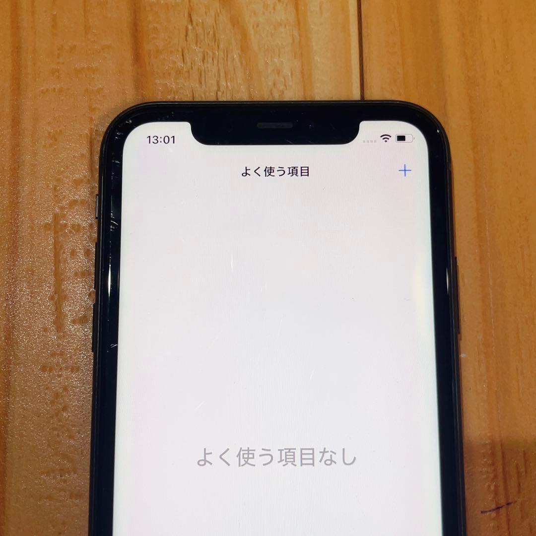 SIMフリー 本体 iPhone 11 64 GB ブラック 550 電池良好