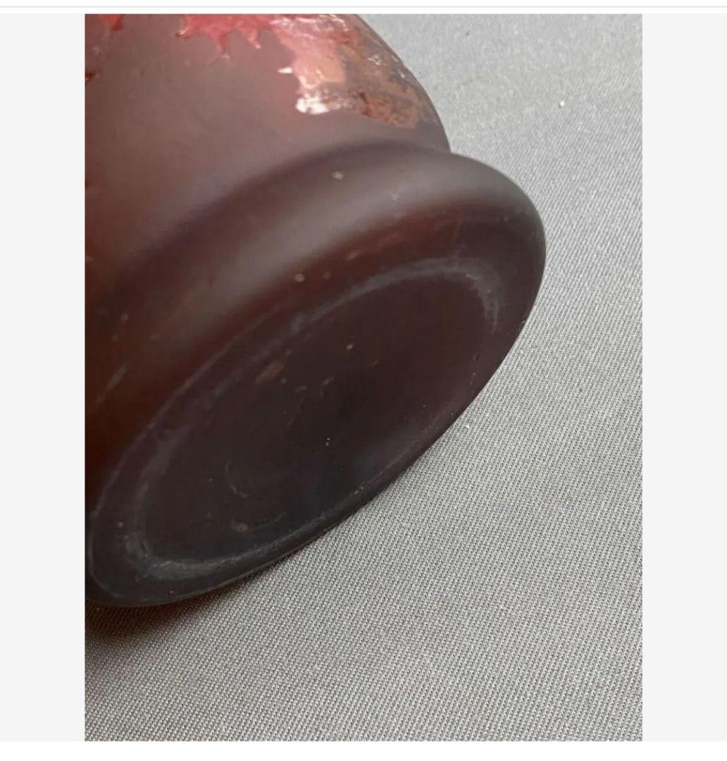 【期間限定値下】Émile Gallé エミール・ガレ★花瓶★サイン有り