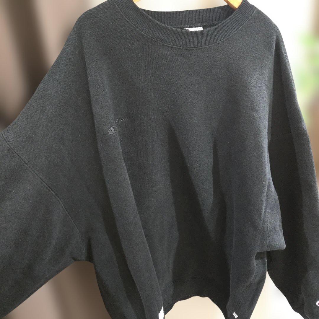 Champion WTAPS X-LARGE ブラック スウェット
