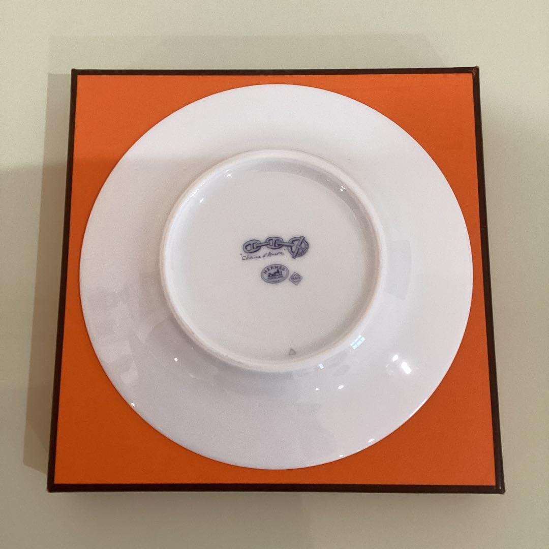【新品】　HERMES エルメス　シェーヌダンクル　プレート