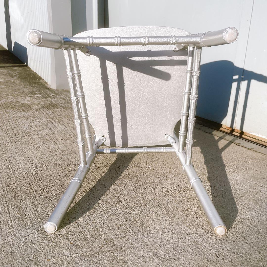 Flash Furniture フラッシュファニチャー キアバリチェア シルバー