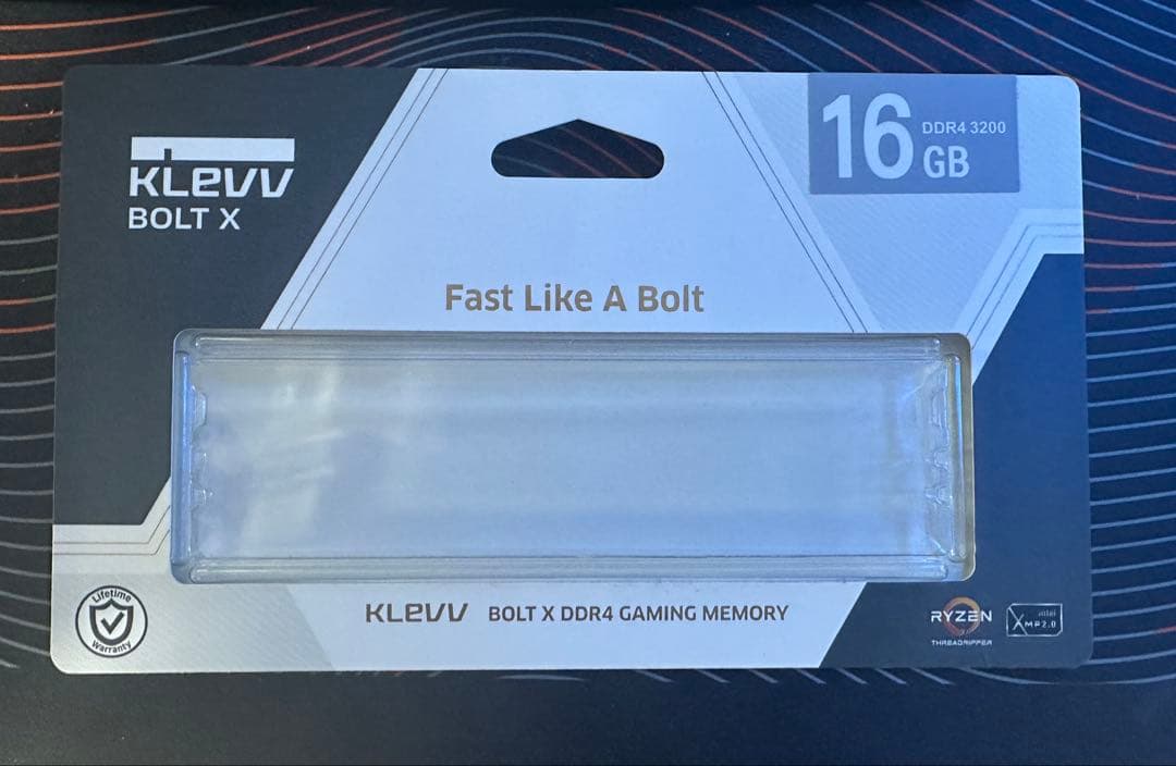 KLEVV bolt x メモリ DDR4 3200mhz 16GB×