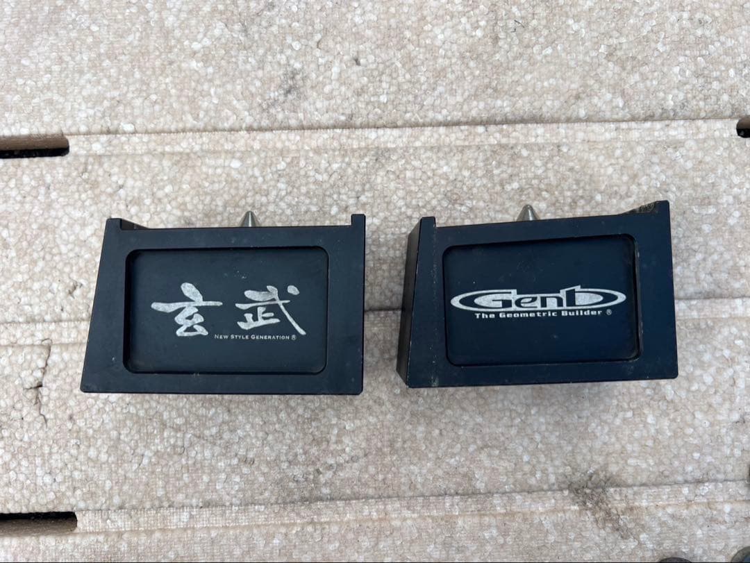 Genb リーフスプリングブロック ハイエース 玄武3インチブロック