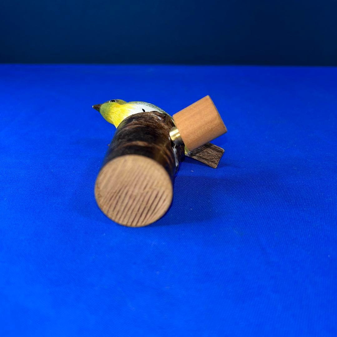 バードカービング　メジロ