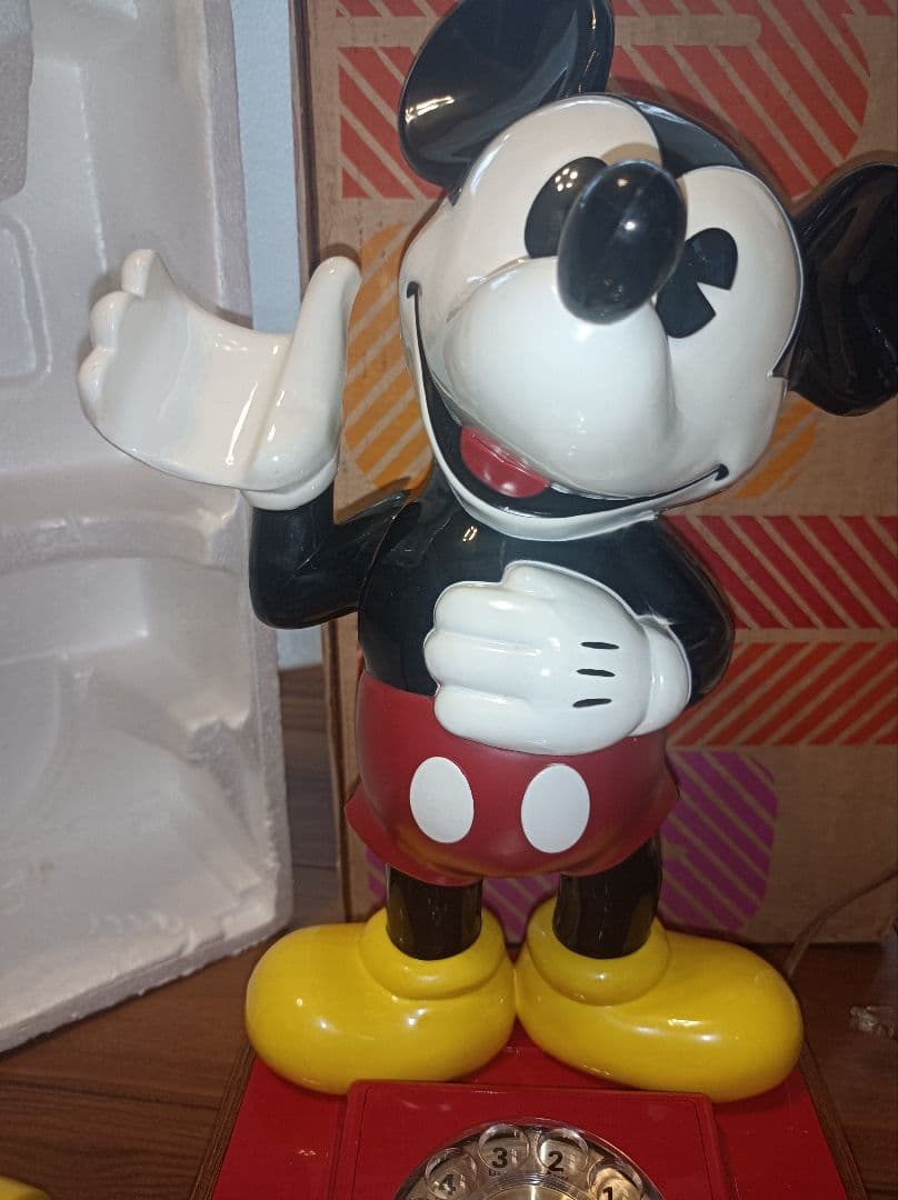 超希少　 　ウォルトディズニー　ミッキーマウス電話機