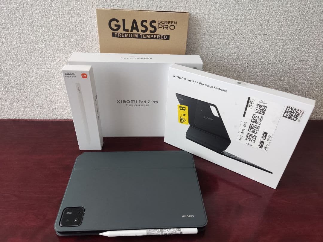 Androidタブレット本体 Xiaomi Pad 7 Pro (Mate Glass)12 / 512 GB