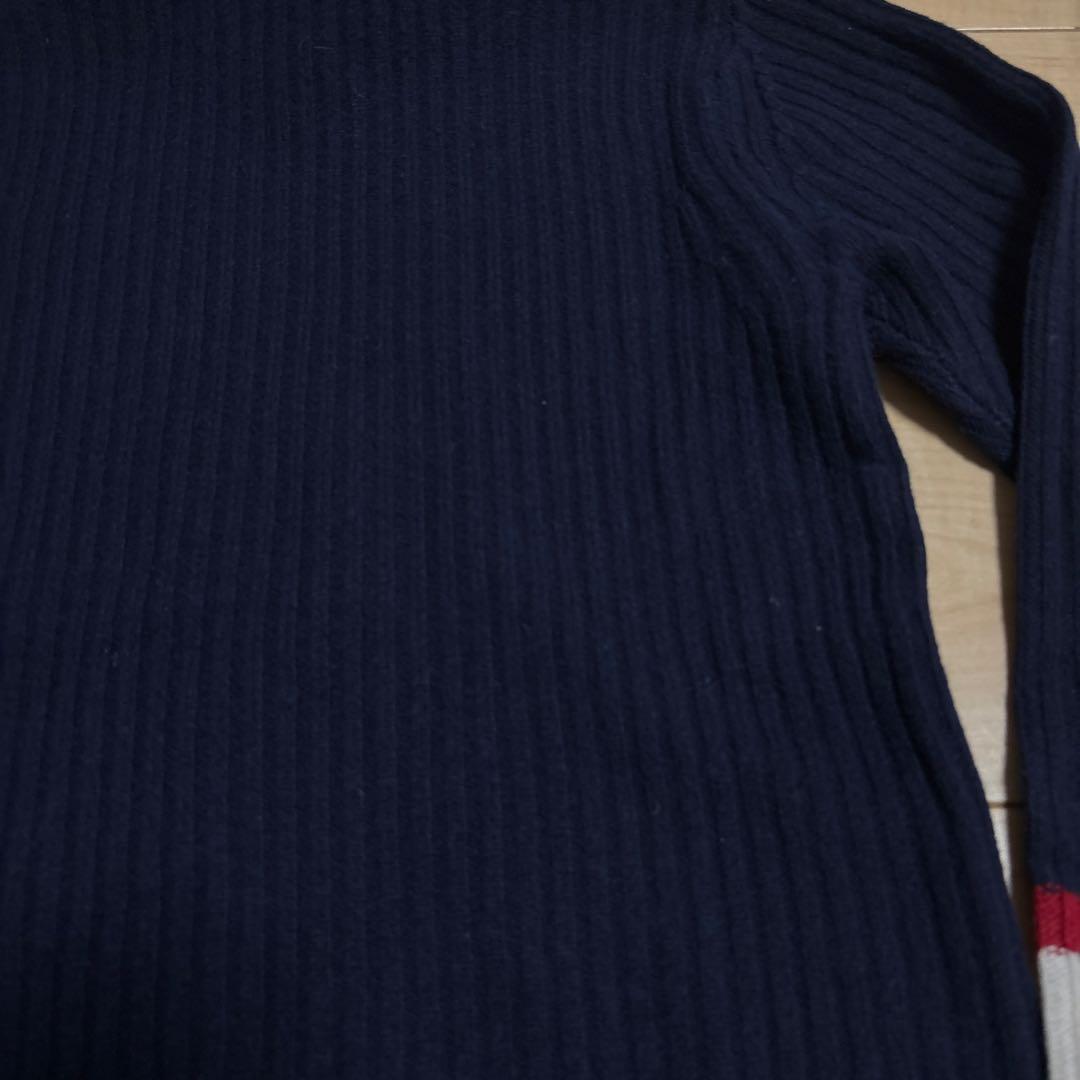 ブリーフィングゴルフ レディース タートルニット XS ネイビー