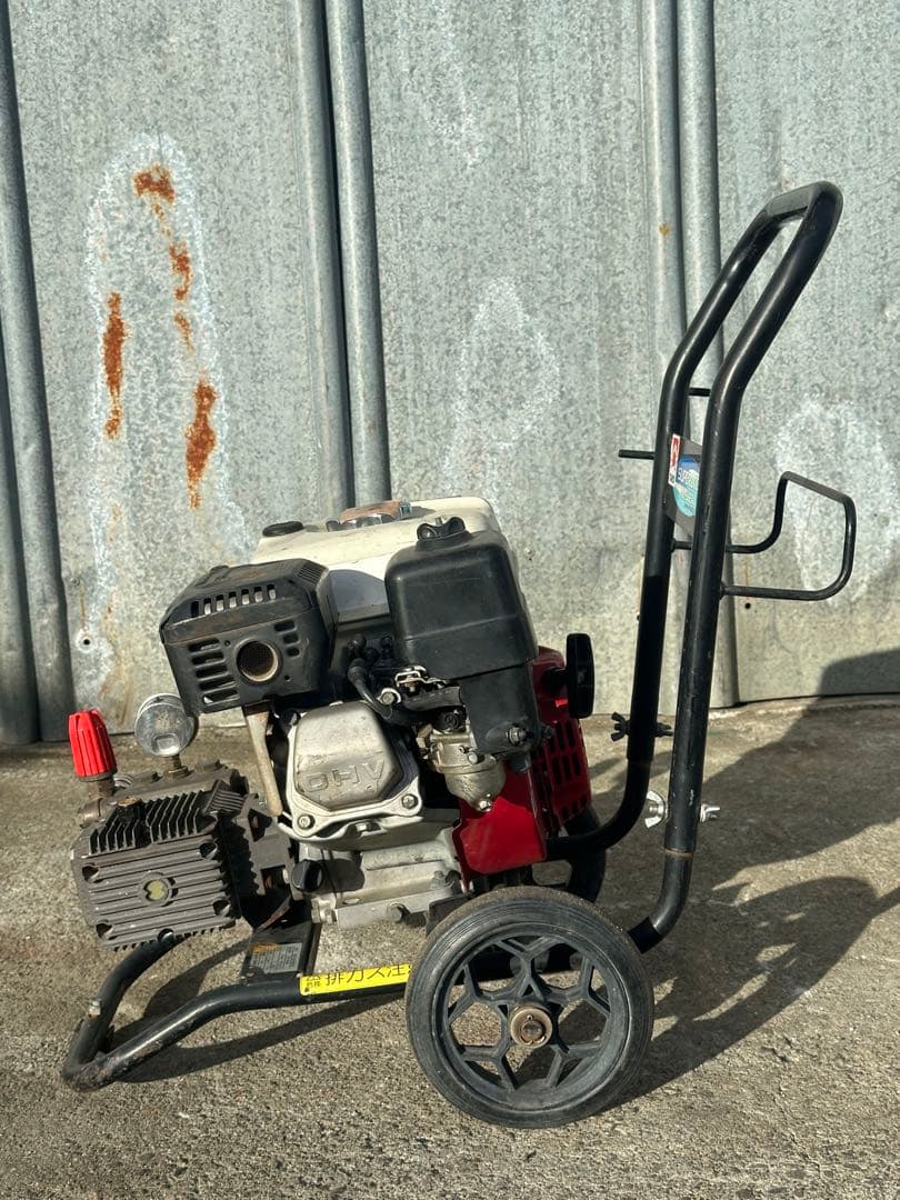 H7. ガソリンエンジン式高圧洗浄機SEC-1310-2N-TA本体&給水ホース