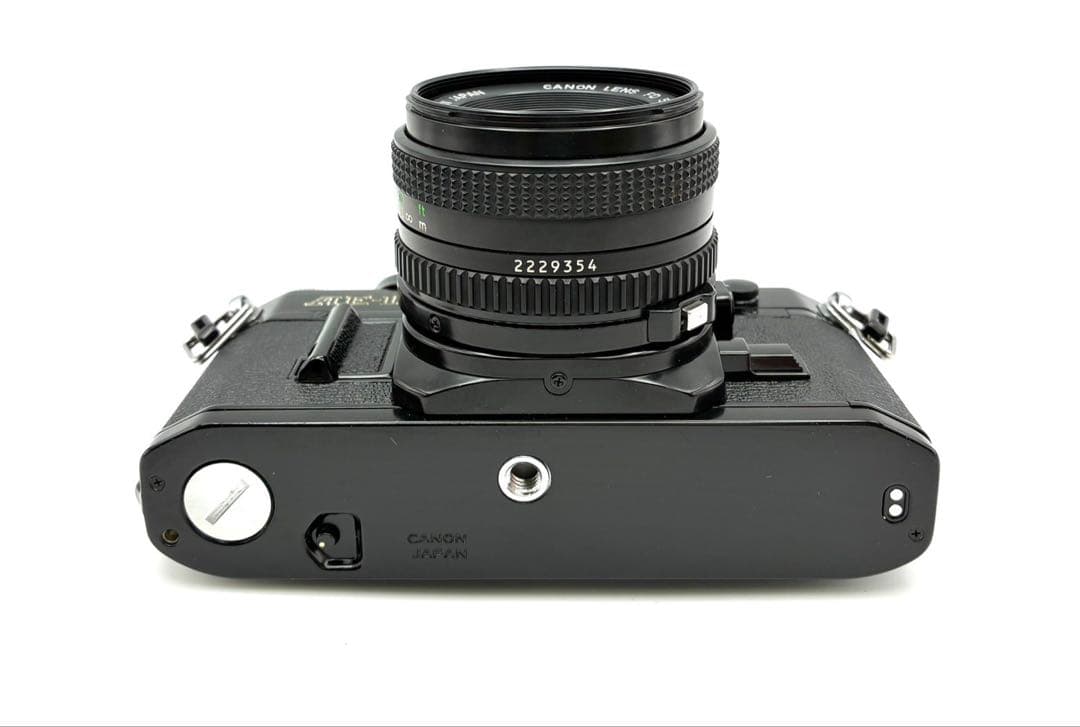 【完動品】CANON AE-1 ブラックボディー FD 50mm F1.8
