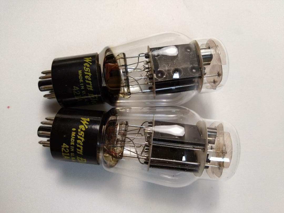 真空管　421A Western Electric 2本 #2
