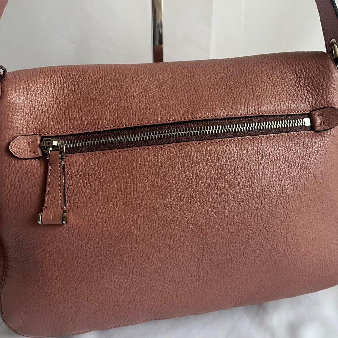 未使用級✨　BALLY ショルダーバッグ　ストライプ　2way レザー