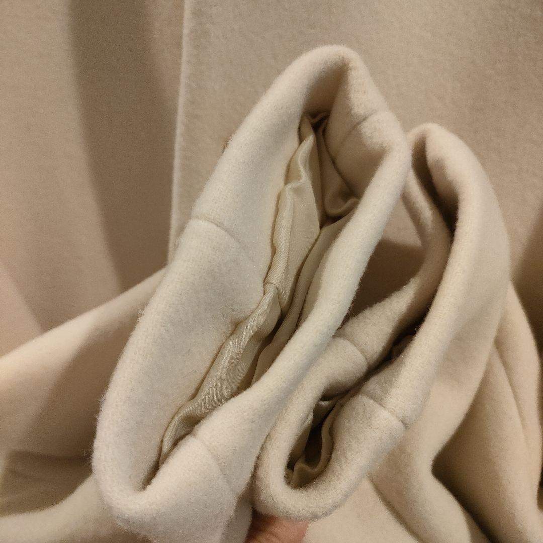 green label relaxing ノーカラー ミドル コート