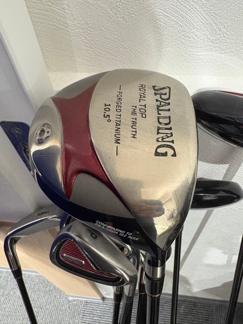 最終値下げ 【美品】スポルディング　メンズゴルフクラブセット　　フルセット