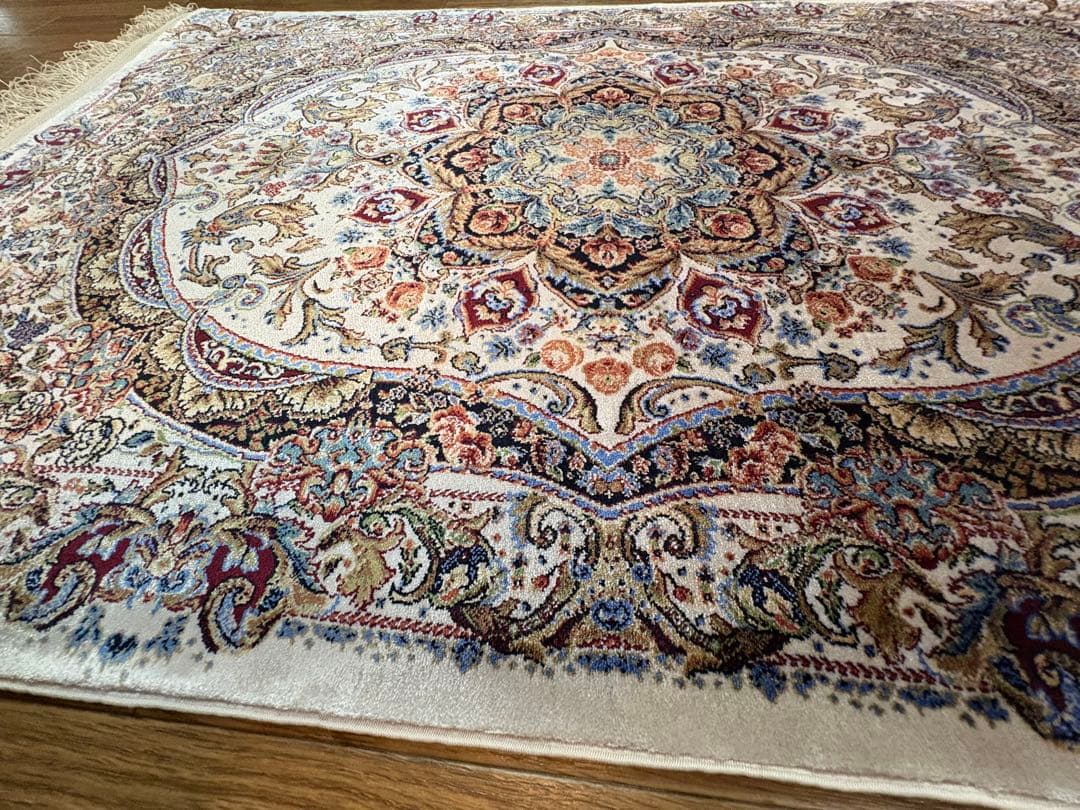 モリヨシ ラグ 絨毯 QUM クム 60×90cm トルコ製