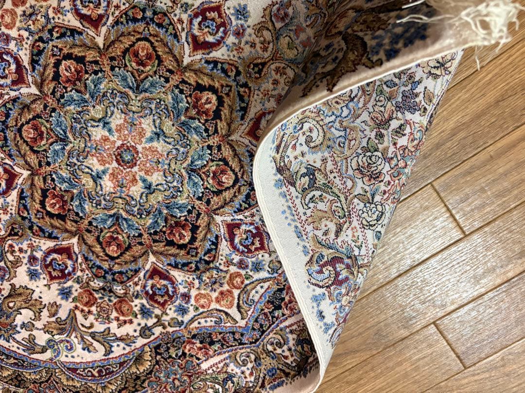 モリヨシ ラグ 絨毯 QUM クム 60×90cm トルコ製