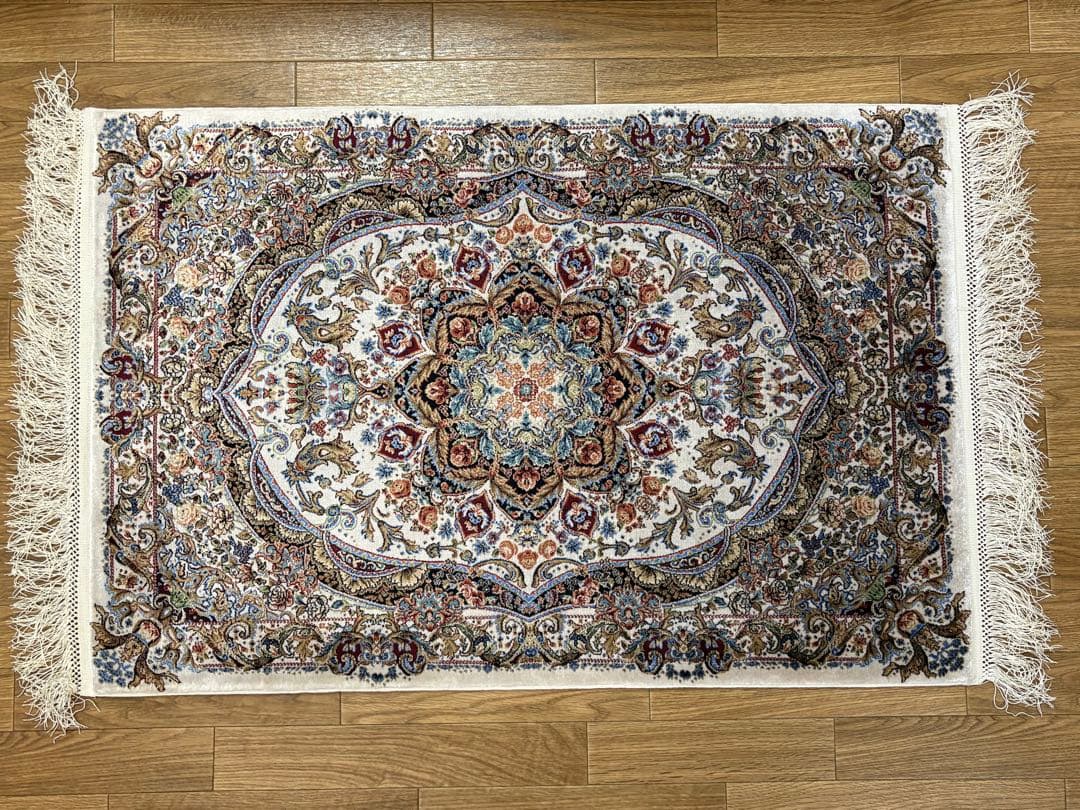 モリヨシ ラグ 絨毯 QUM クム 60×90cm トルコ製