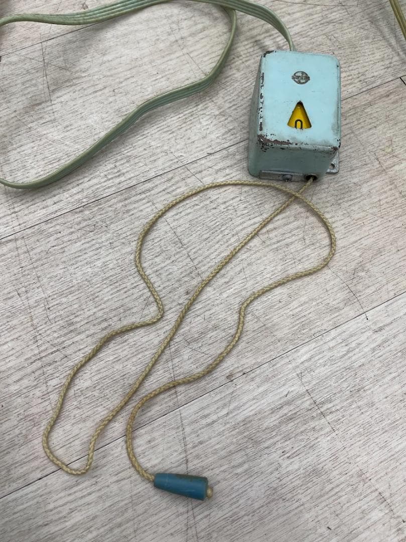 昭和レトロ ナショナル 天井吊り下げ扇風機 30RI 動作確認済 リモコン付き