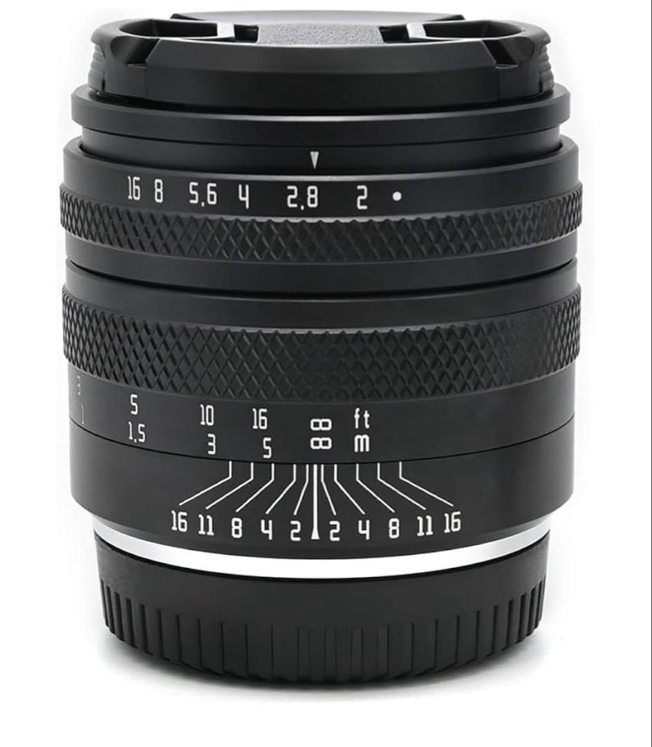 AstrHori 50mm F2.0 Lマウント ブラック 標準レンズ 岩石星
