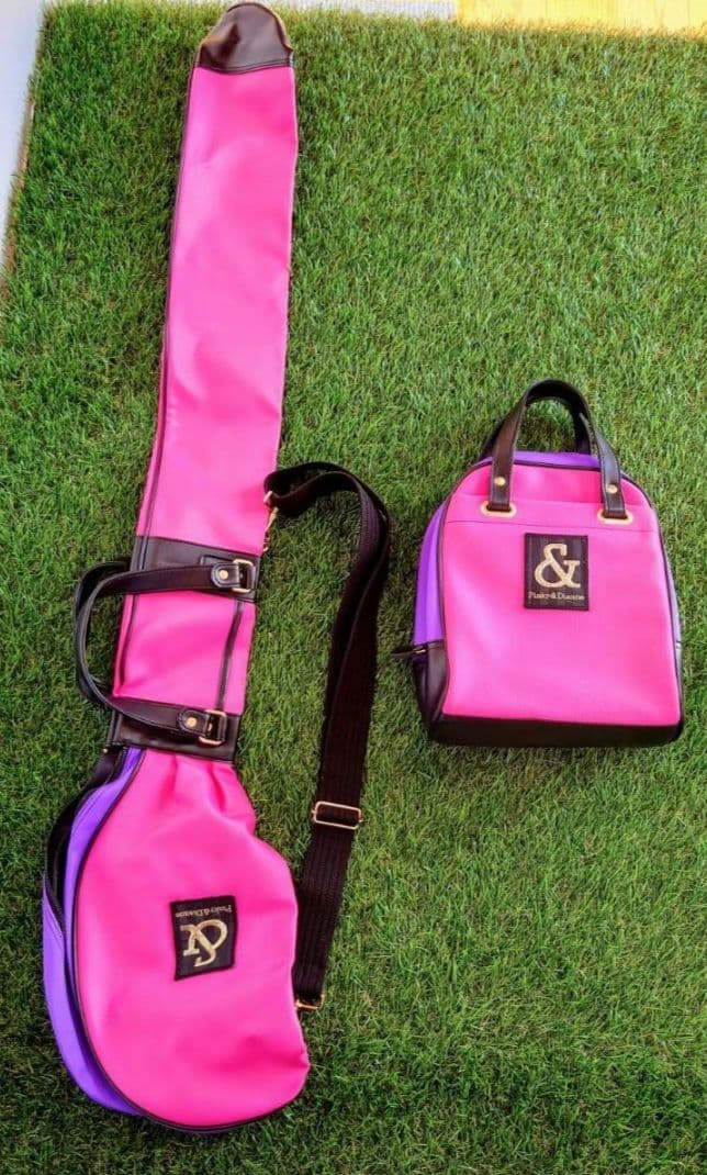 3点セット物♪PINKEY&DIANNE キャディバッグ