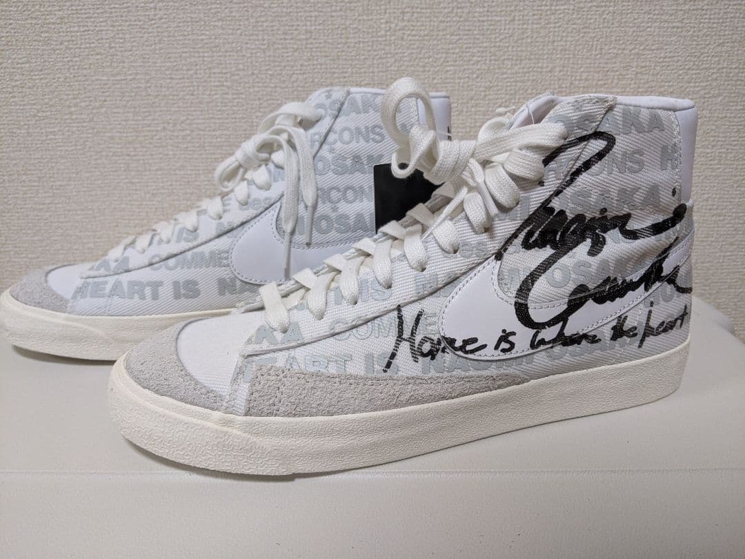 限定価格NIKE ✕コムデギャルソン コラボ BLAZER MID '77