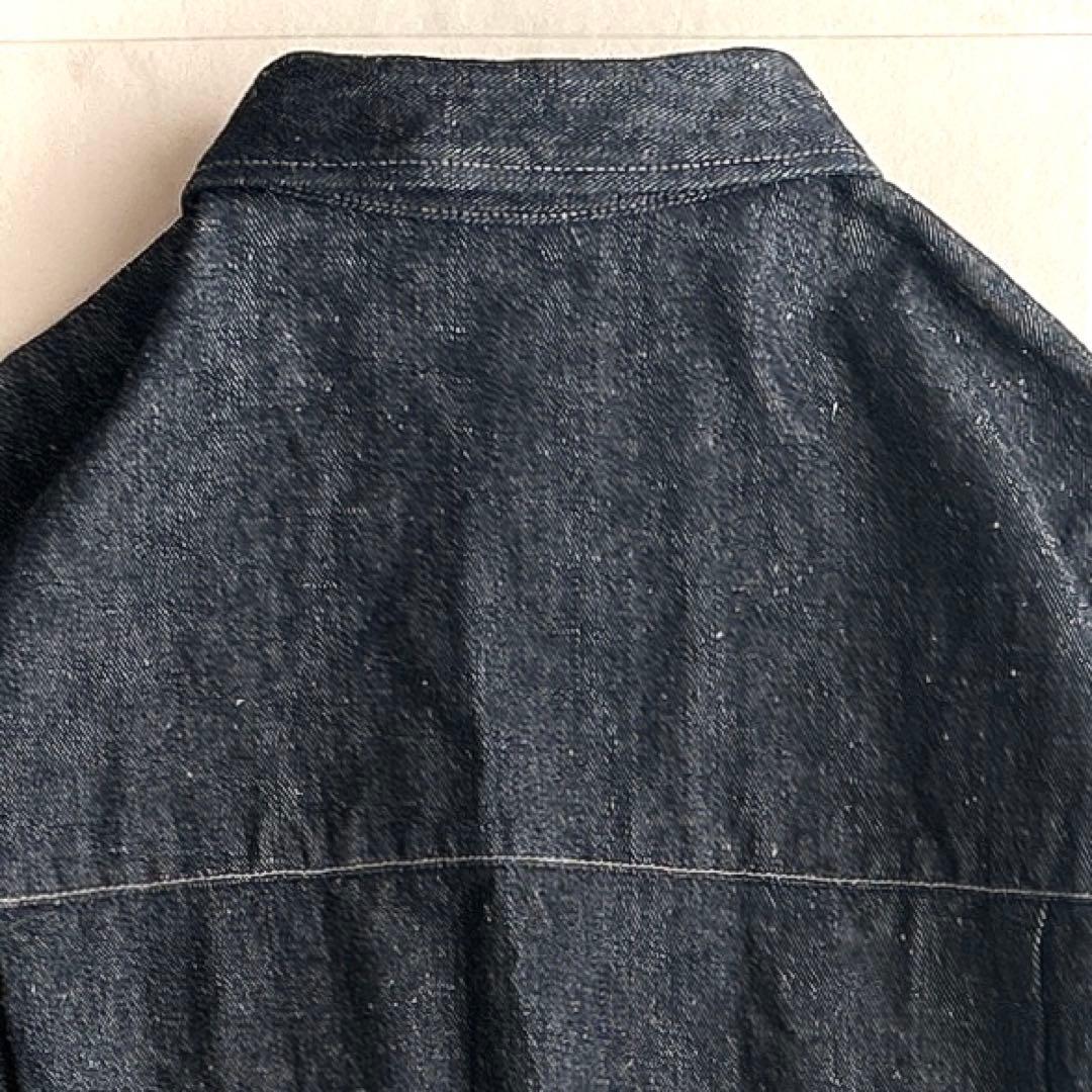 美品✨フレームワーク　ネップデニムBIGブルゾン