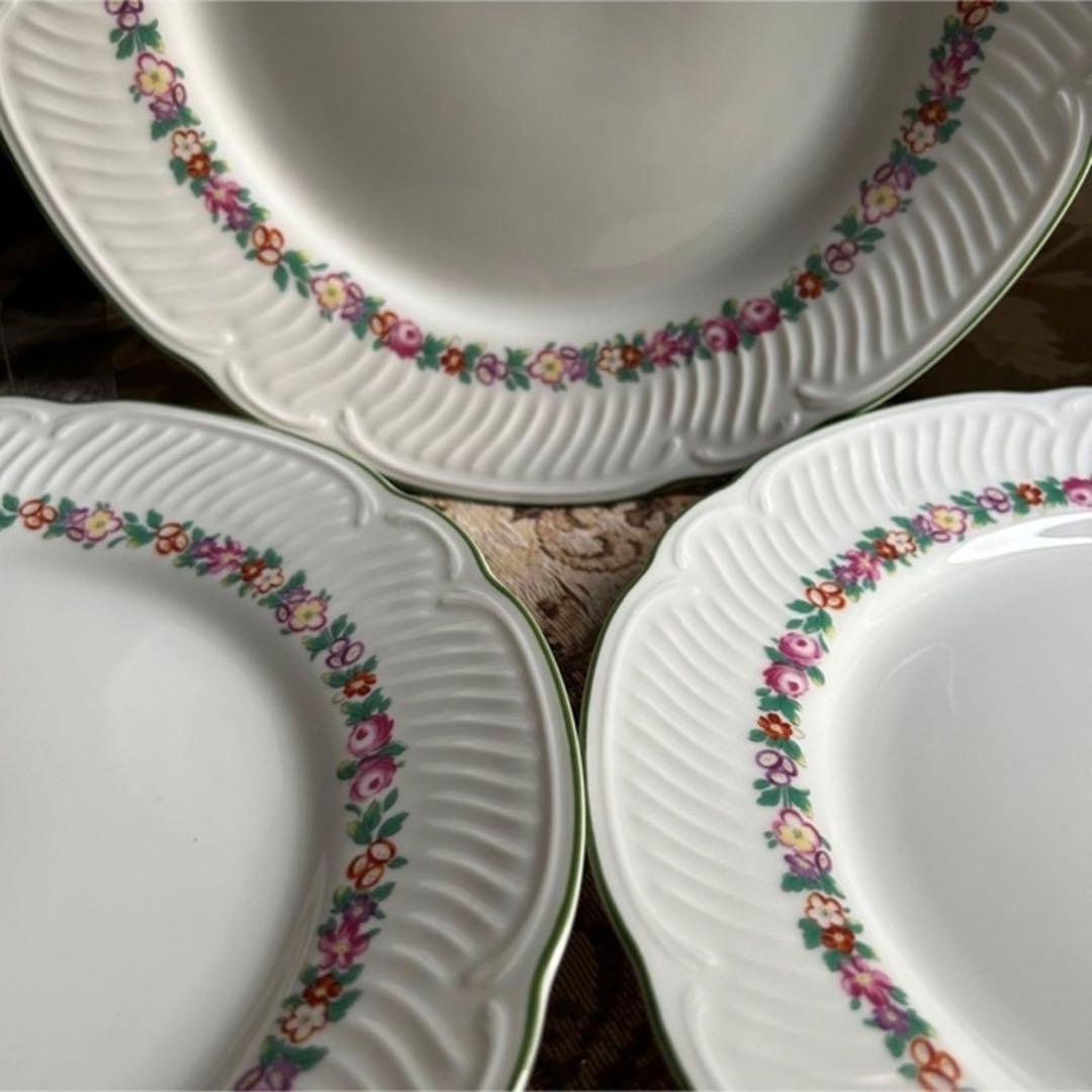 新品Richard Ginori laveno イタリアお花のディナー皿3枚