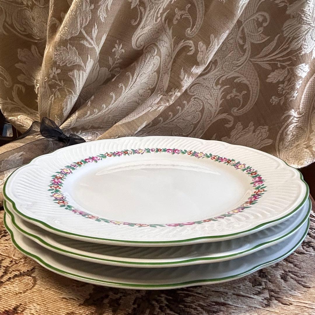 新品Richard Ginori laveno イタリアお花のディナー皿3枚