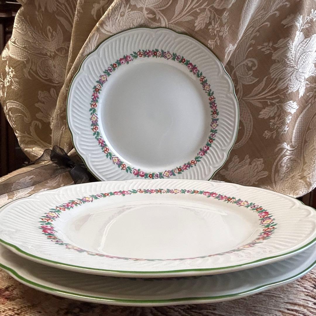 新品Richard Ginori laveno イタリアお花のディナー皿3枚