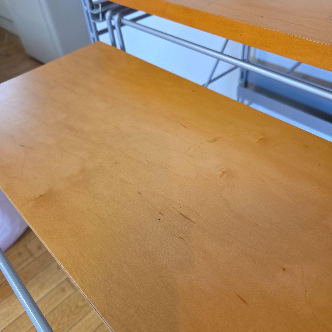 無印良品 ステンレスユニット PCシェルフ