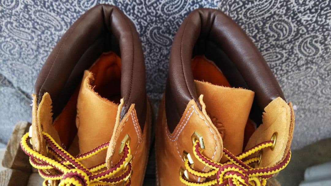 Timberlandティンバーランドウィートヌバックレザーブーツ25cm